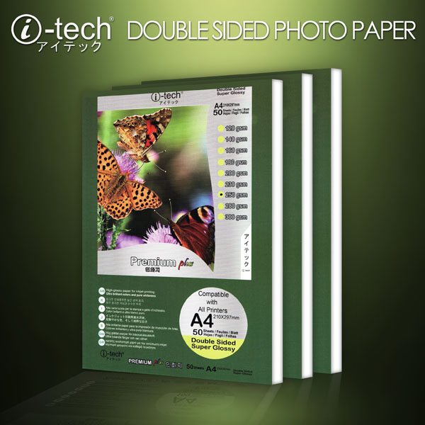 i tech double sided super glossy paper double sided glossy flyers